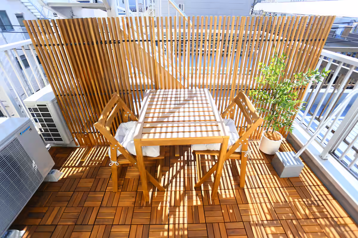 隅田川花火邸 · Balcony view